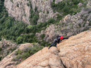 Bavella Castelluciu Ornucciu Périllat super Picsou géant escalade climbing climb Corse Corsica granite taffoni