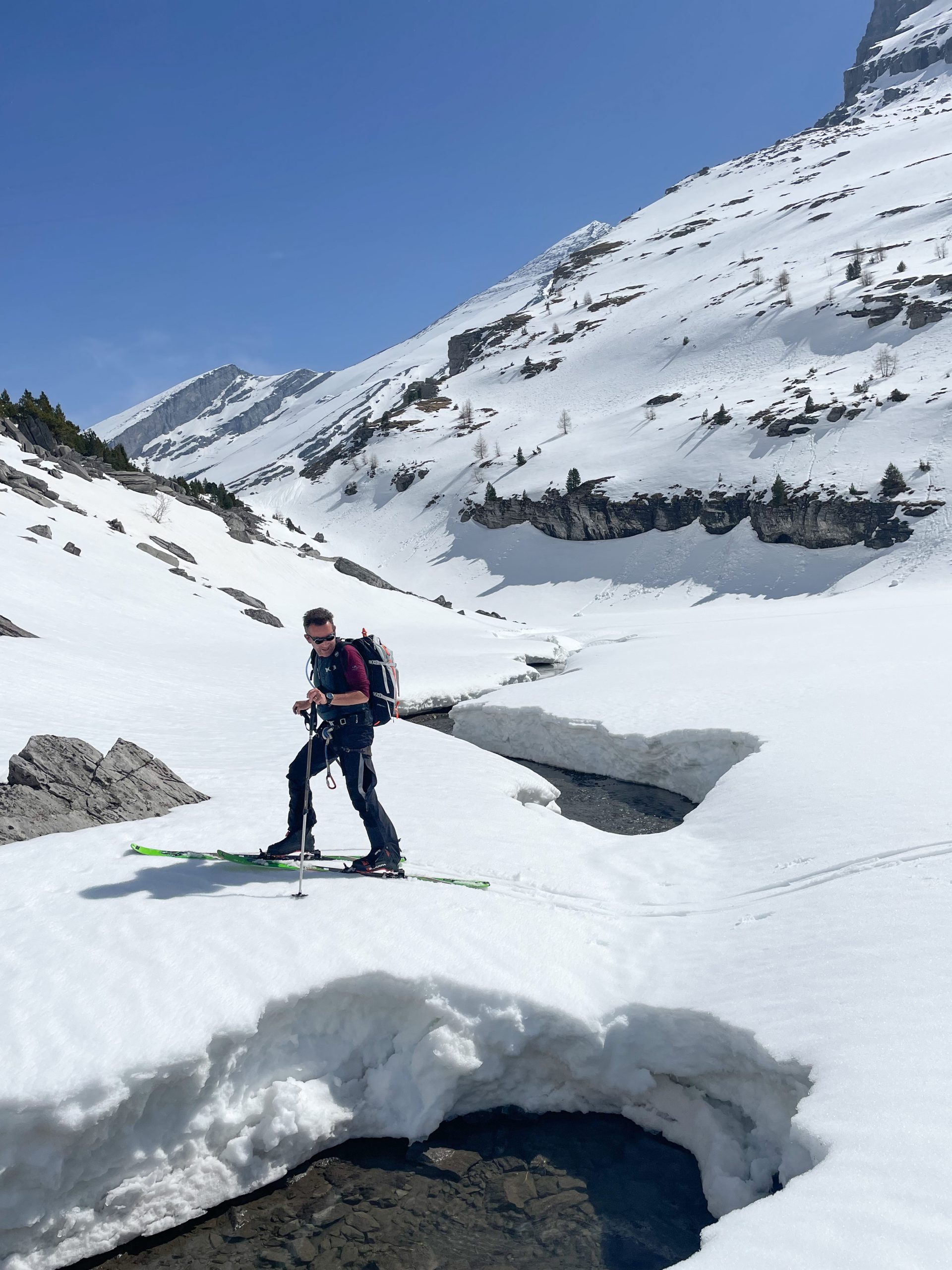 Raid à ski Wildstrubel ski de randonnée Oberland Alpes Suisse Laukerbad Adelboden