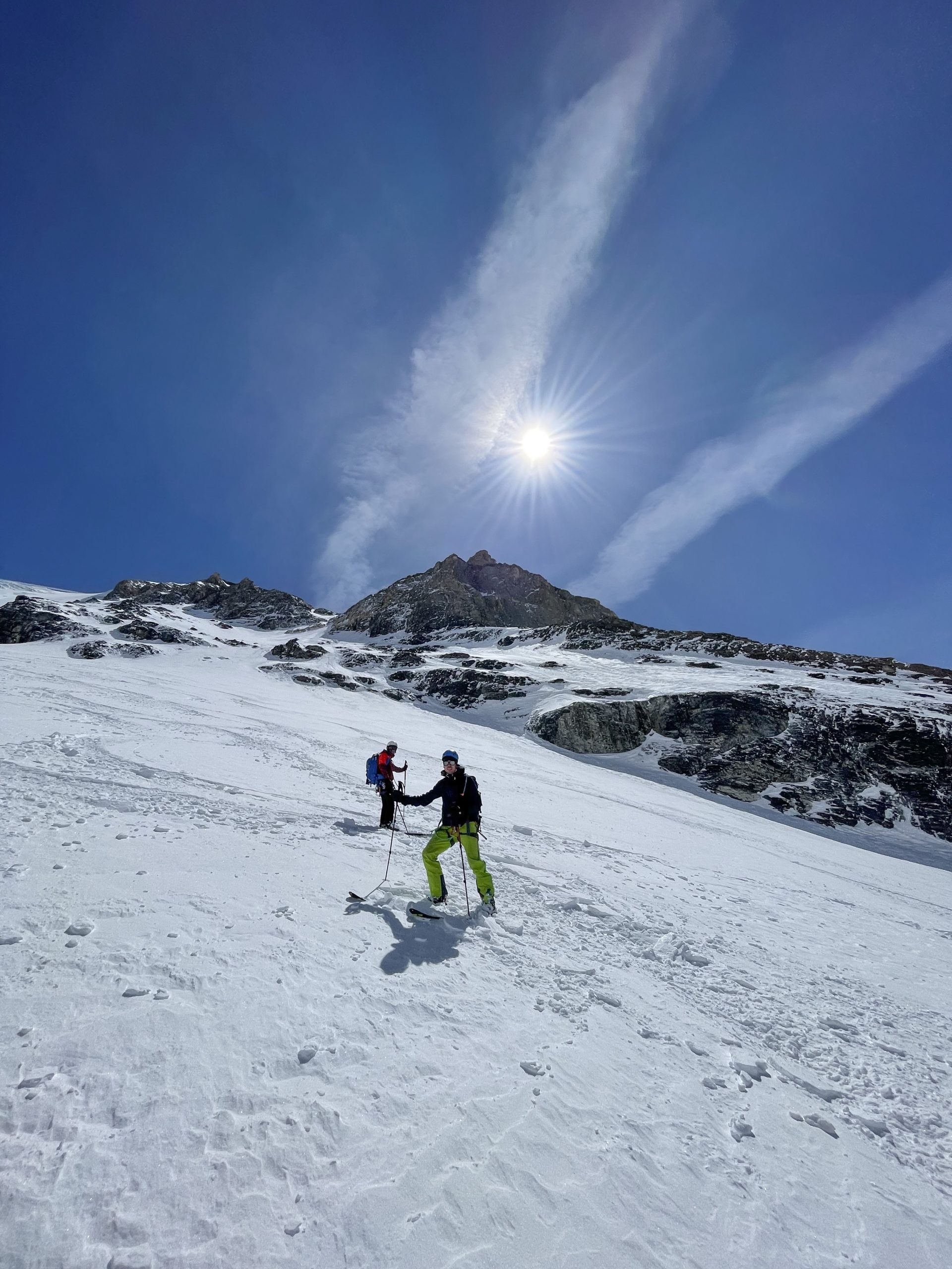 ski randonnée alpinisme Vanoise Grande Casse Grands Couloirs refuge col de la Vanoise Pralognan Alpes