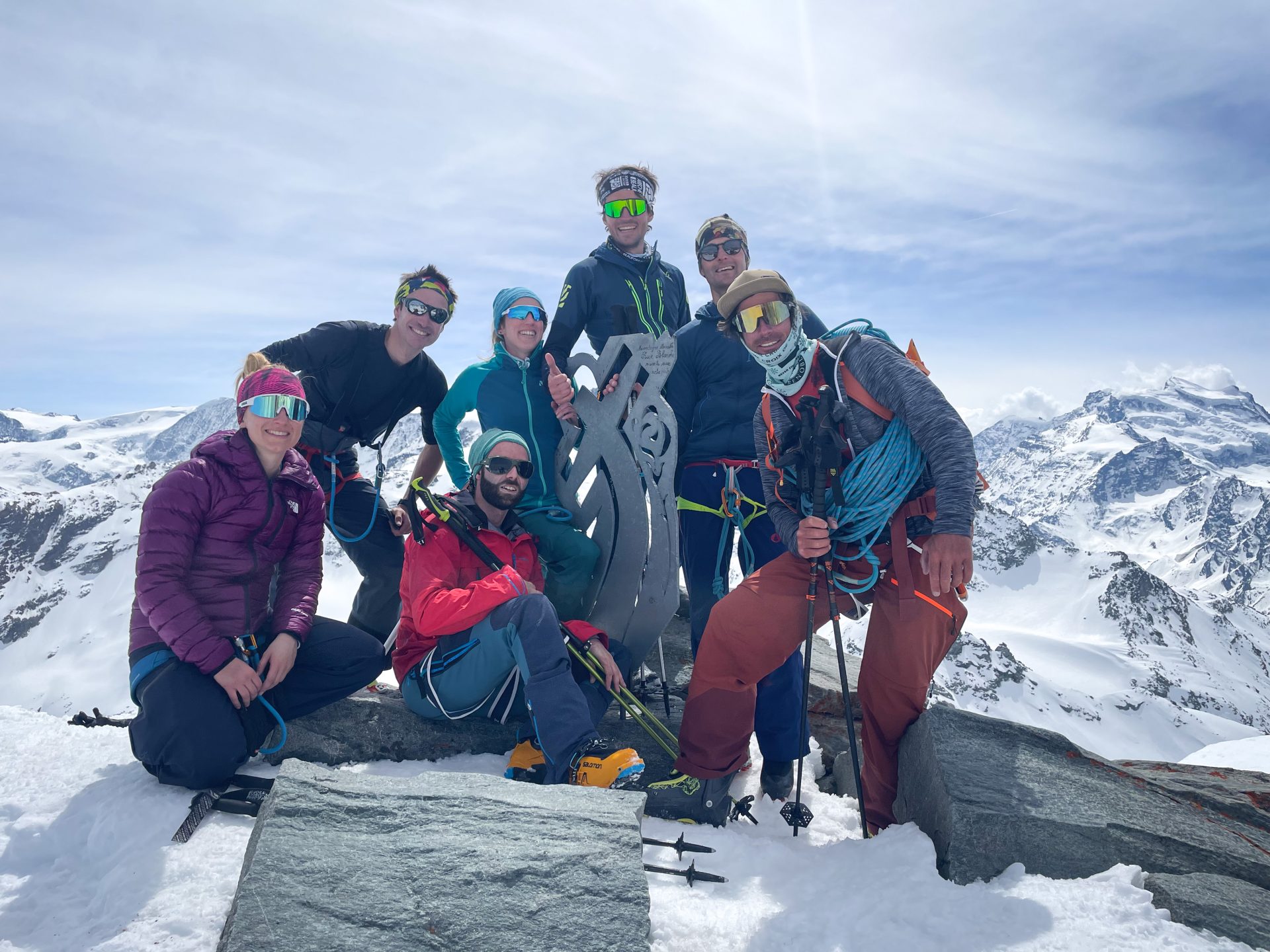 Chamonix Zermatt raid à ski Alpes Suisse Italie ski rando alpinisme Mont Blanc Valais