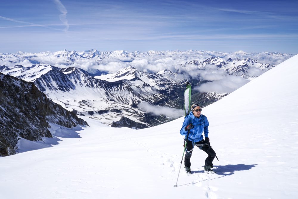 aiguille des glacier dôme des glaciers ski de randonnée ski alpinisme beaufortain tarentaise mont blanc