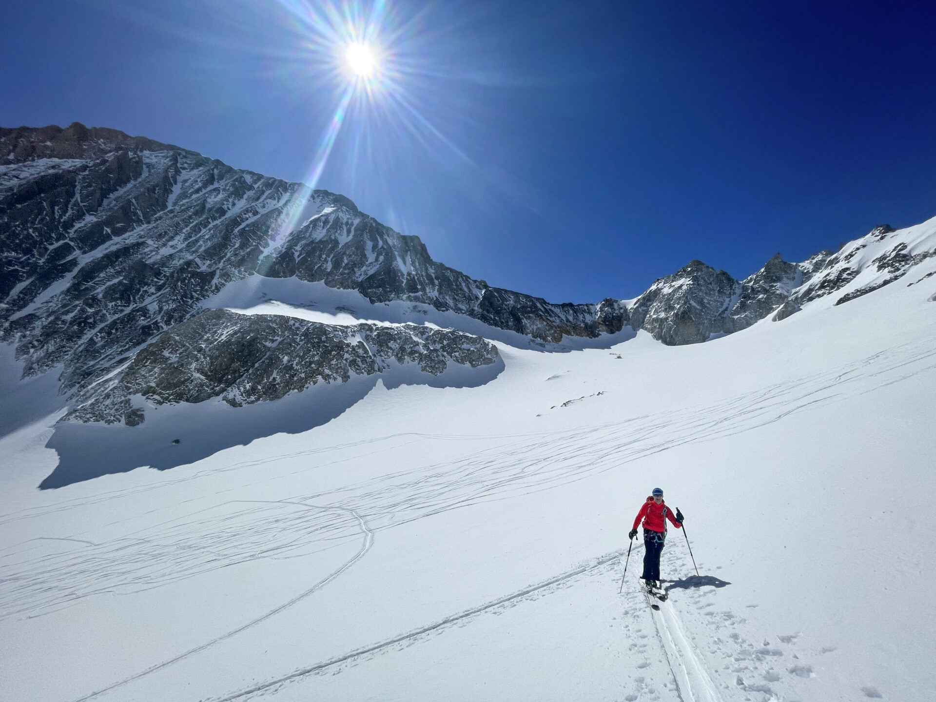 Vanoise ski de randonnée alpinisme traversée des glacier alpes du nord