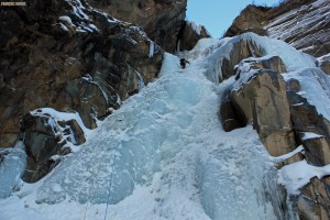 cascade glace Patri Cogne Italie