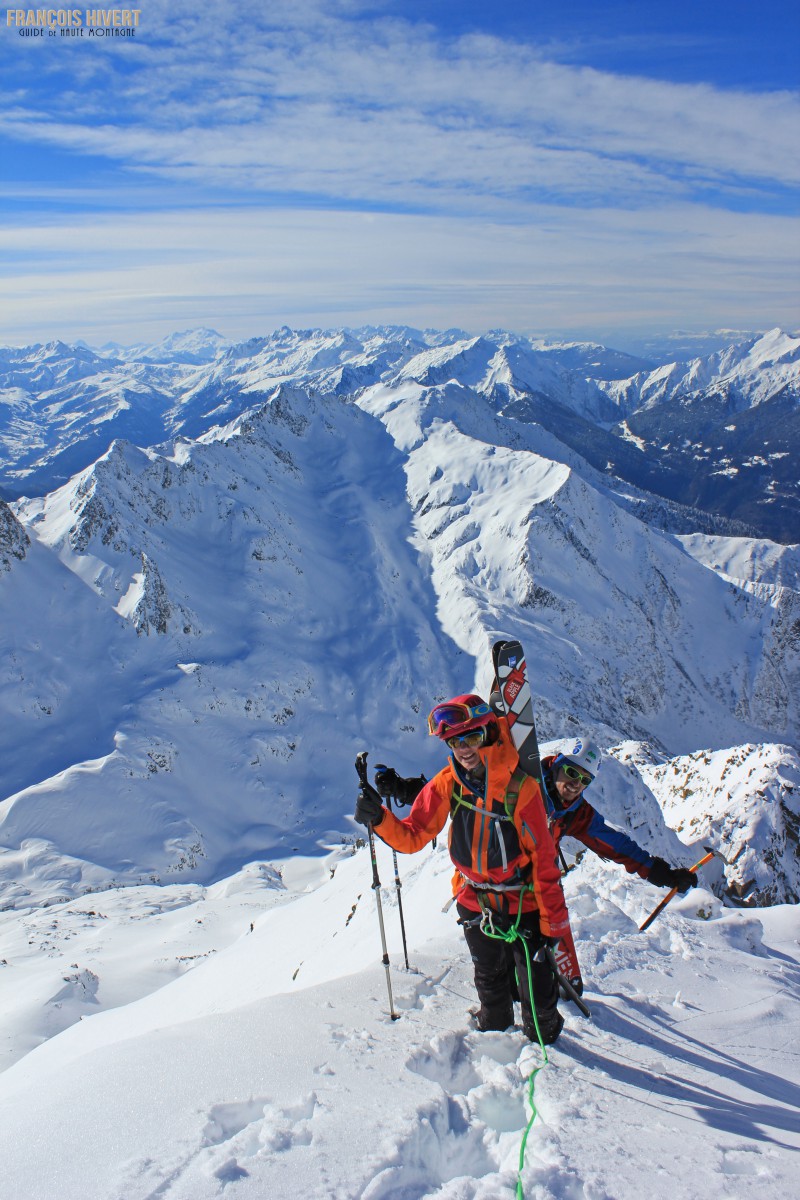 Crédit 3 Arête ouest Grand Mont Sylvie et Eddy