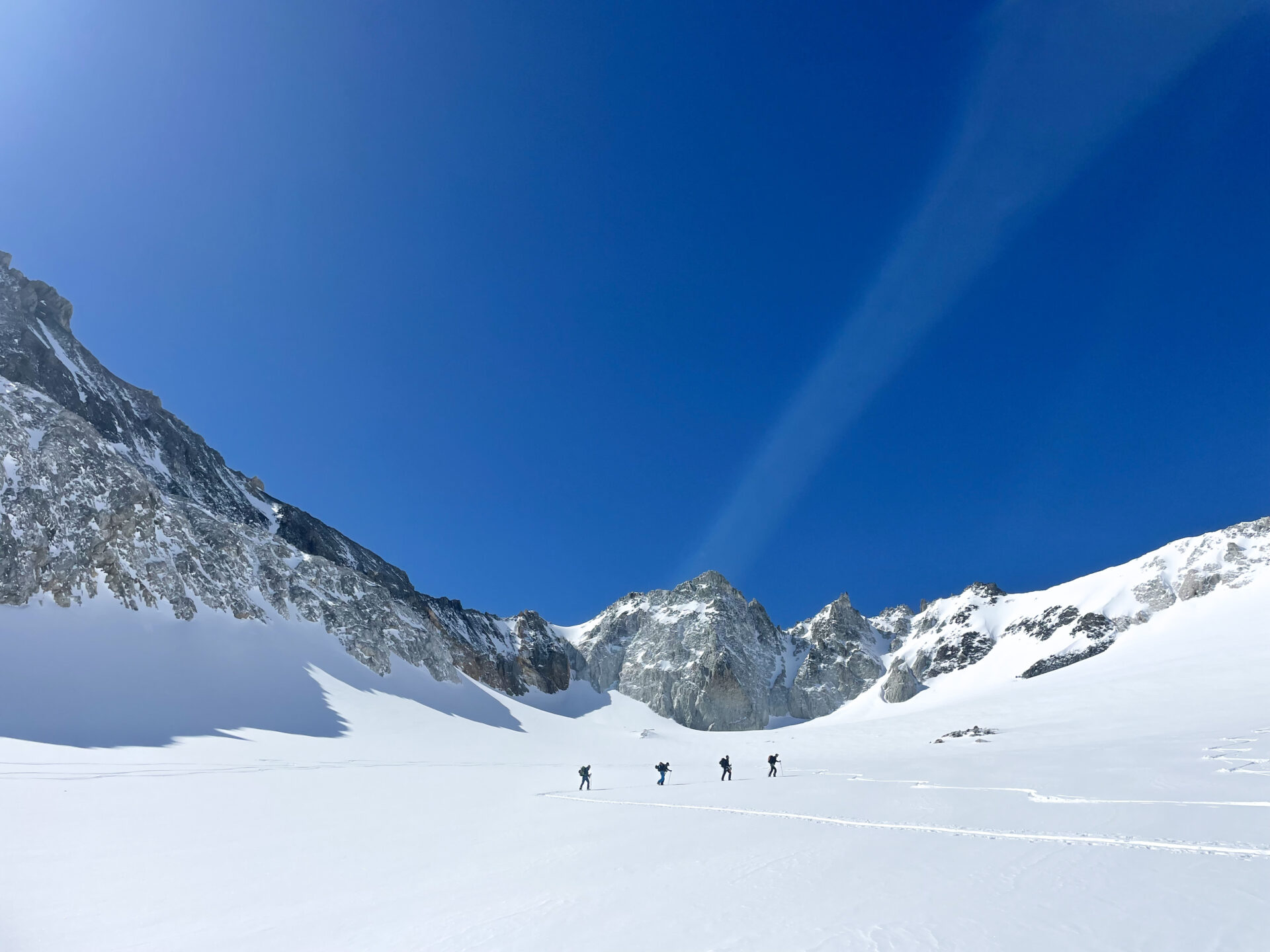 Vanoise ski de randonnée alpinisme traversée des glacier alpes du nord