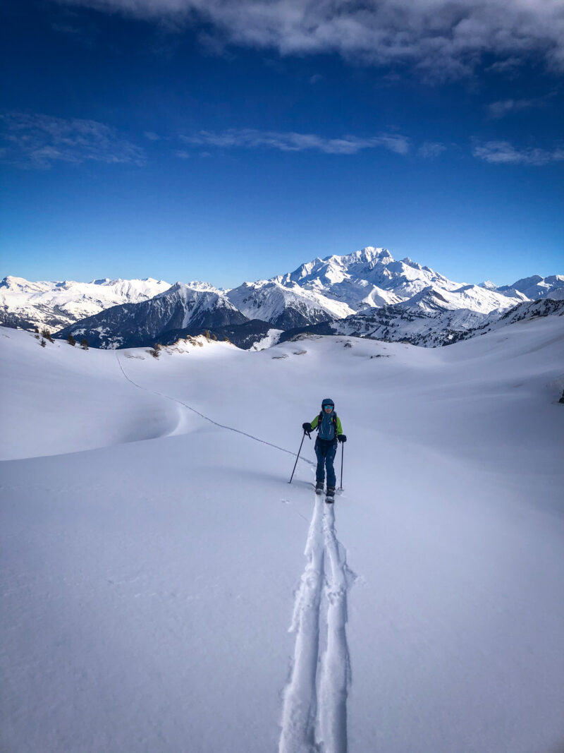 Ski de randonnée pointe du Dard Beaufortain Arêches Beaufort