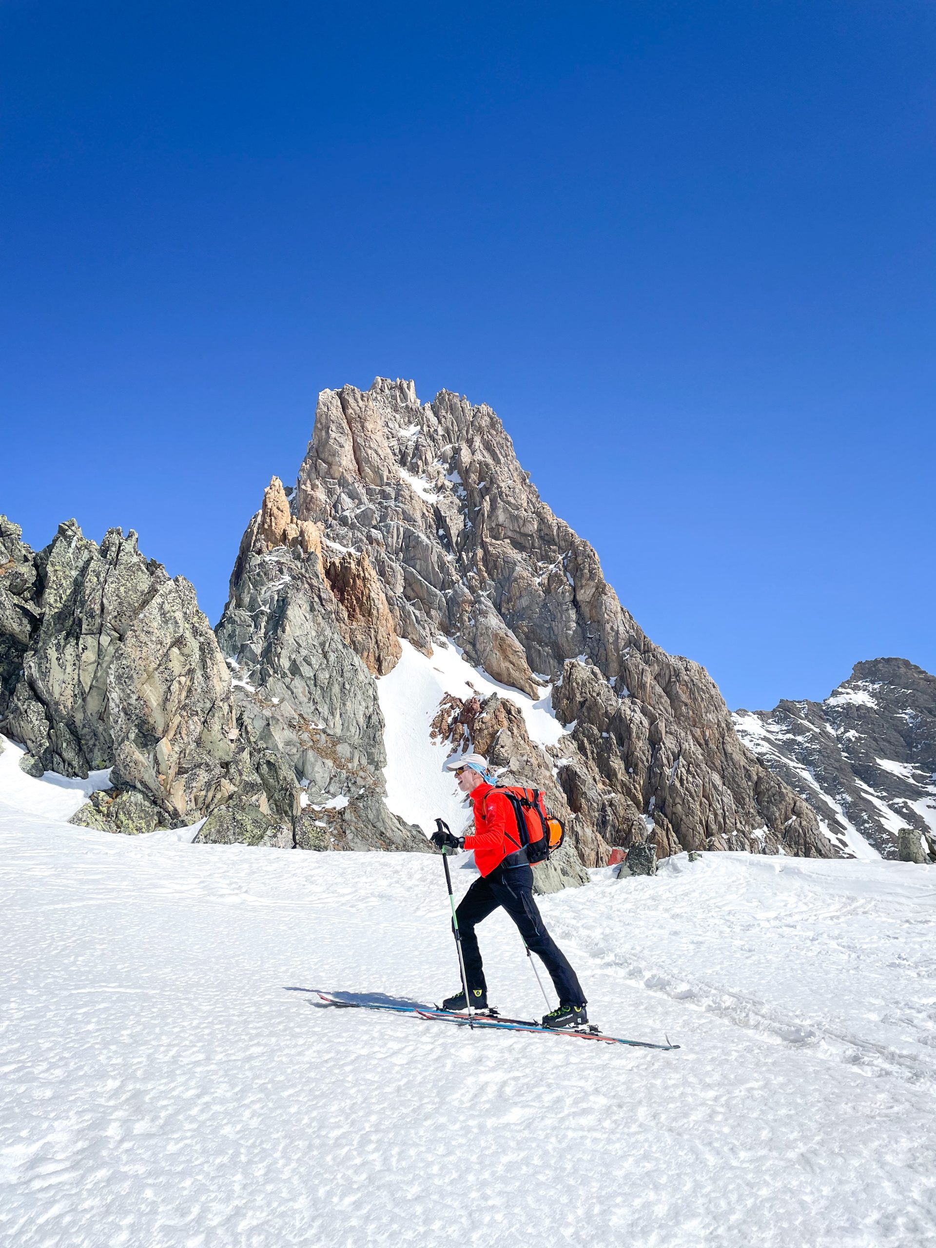 Beaufortain ski de randonnée alpinisme couloir refuge Presset aiguille de la Nova