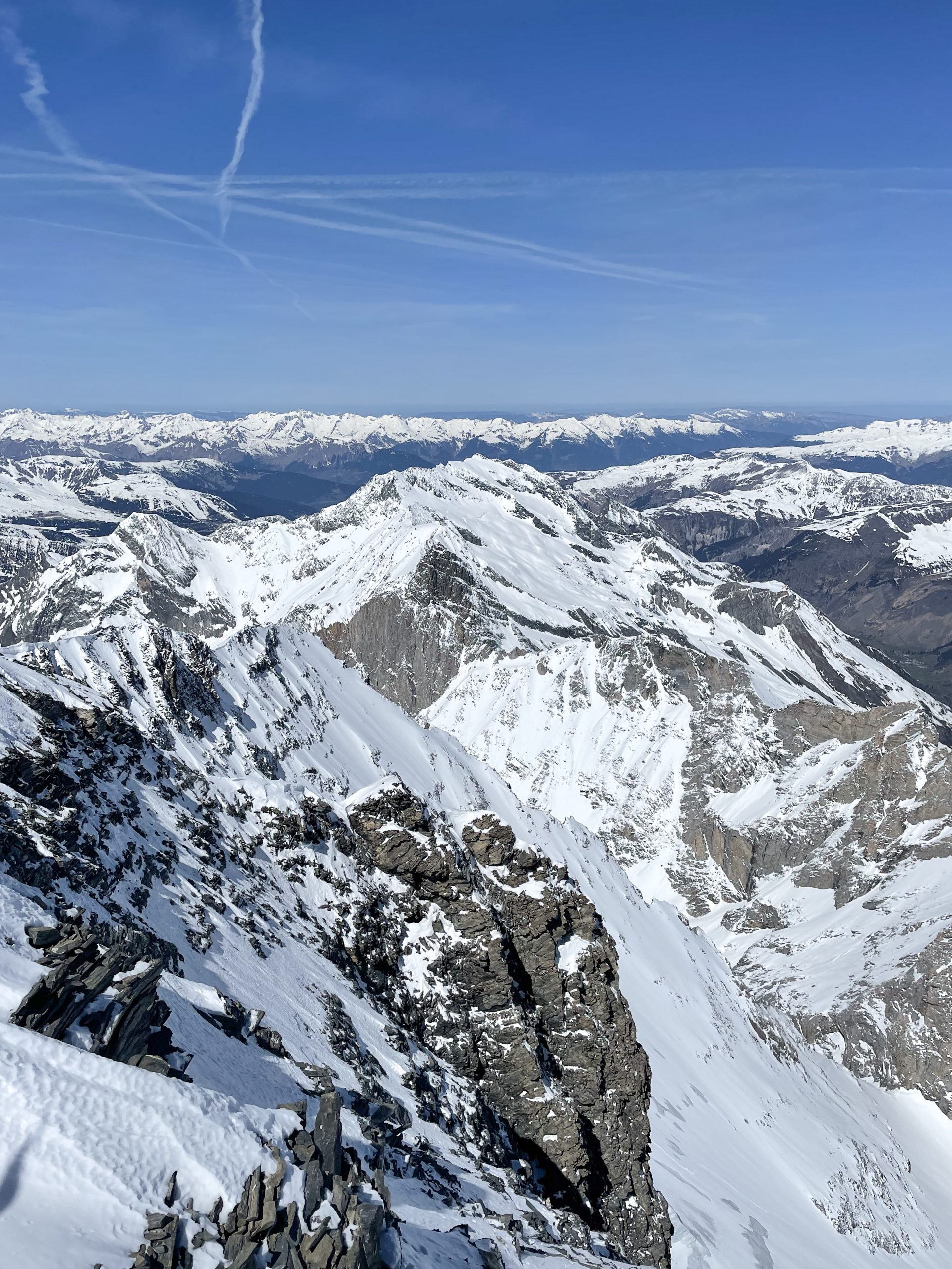 ski randonnée alpinisme Vanoise Grande Casse Grands Couloirs refuge col de la Vanoise Pralognan Alpes