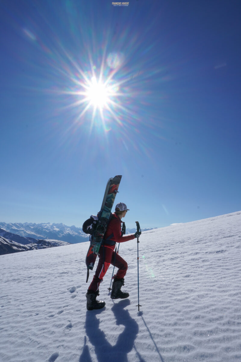 Ski de rando ski de randonnée printemps Beaufortain Crêt du Rey lac des Fées Massif du Beaufortain guide de haute montagne