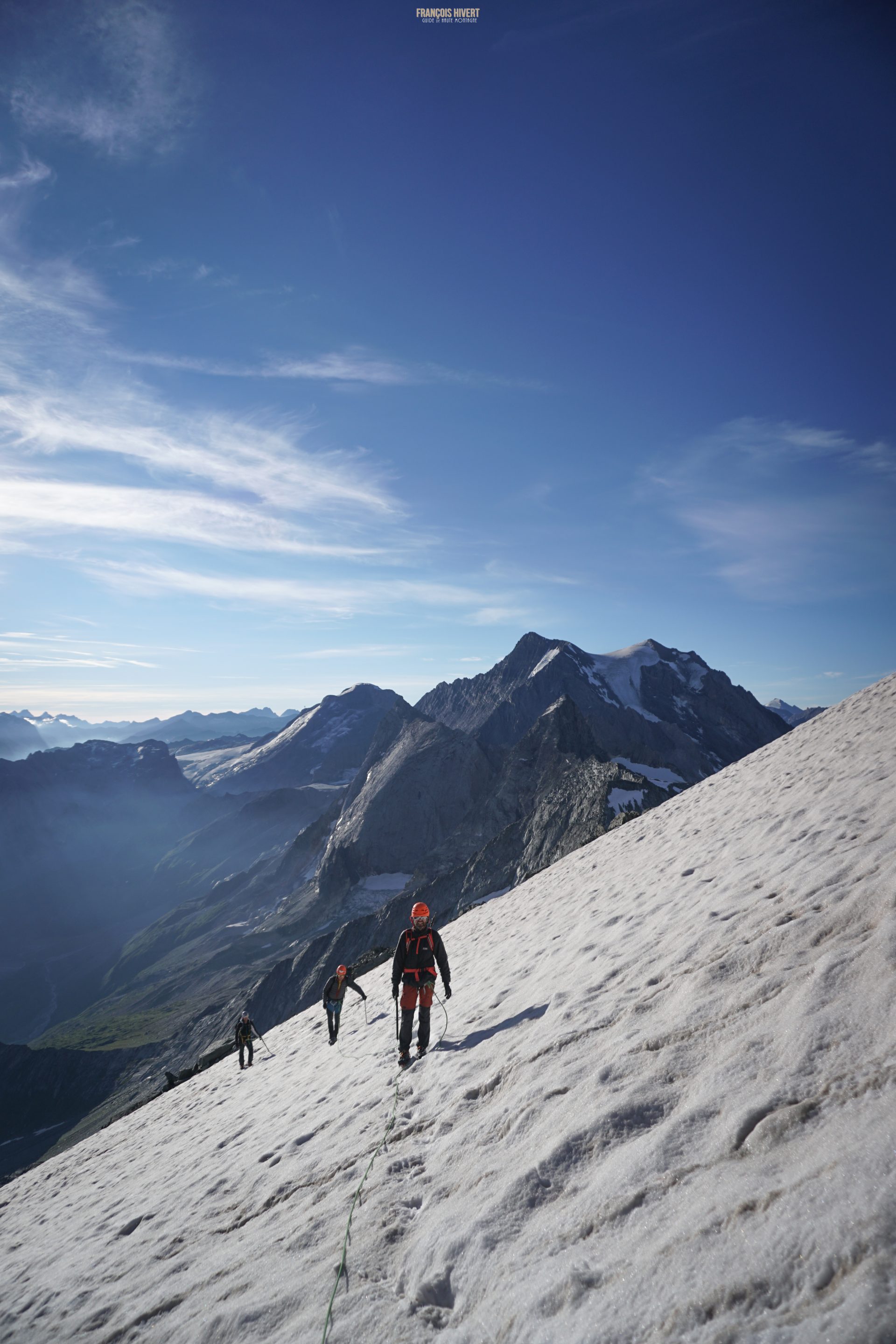 Vanoise alpinisme escalade Grand Bec refuge Plan des Gouilles glacier Troquairou Becca Motta Becquetta