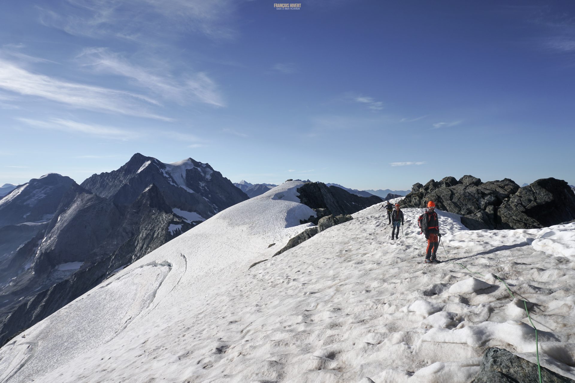 Vanoise alpinisme escalade Grand Bec refuge Plan des Gouilles glacier Troquairou Becca Motta Becquetta