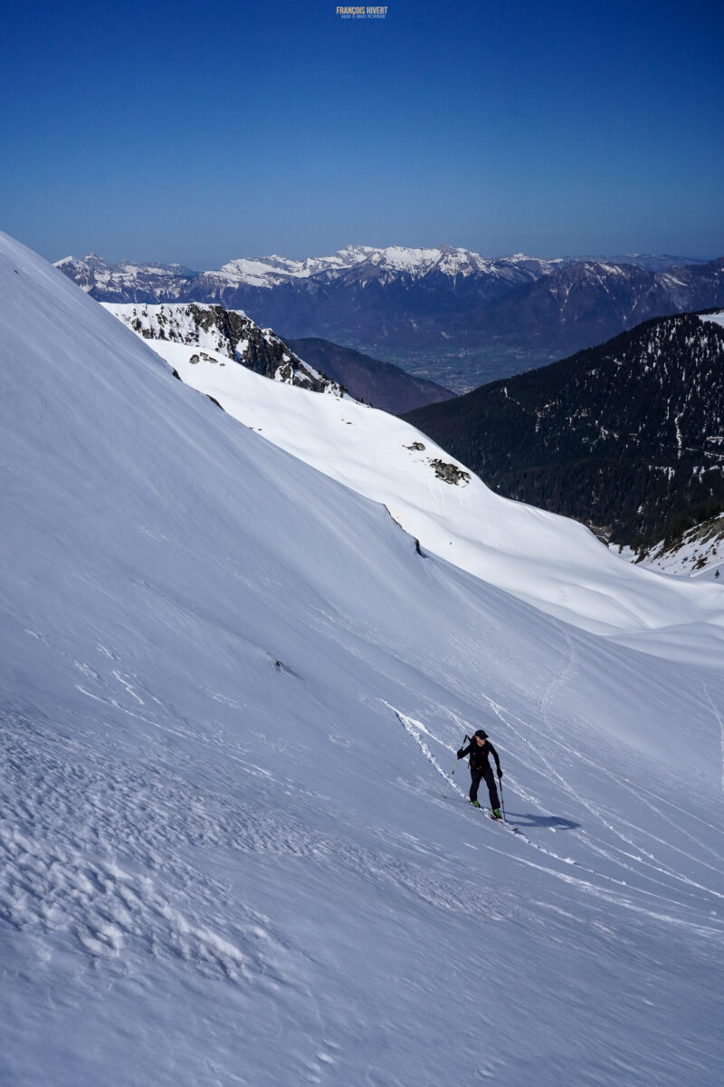 Beaufortain montagne de Comborsier les Besaces Ski de rando ski de randonnée Arêches Beaufort