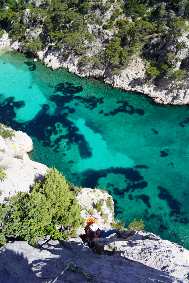 Les Calanques En Vau Cassis escalade la Calanque Marseille