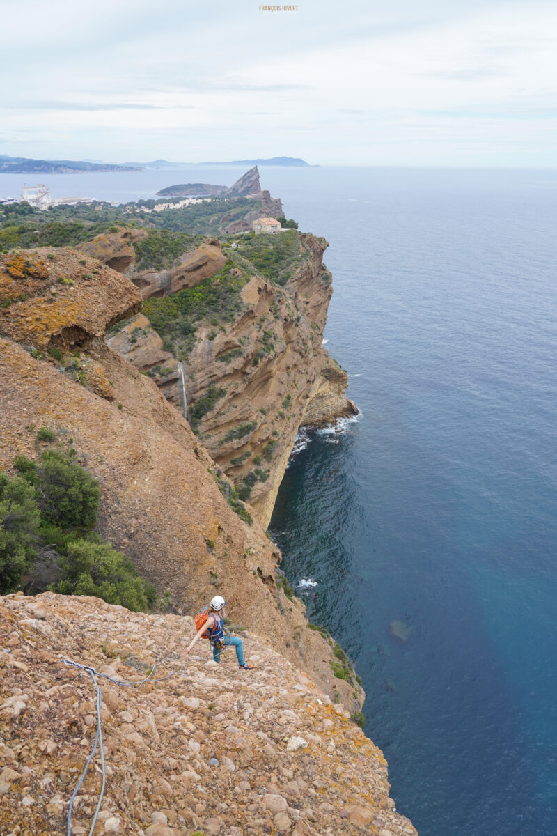 Cap Canaille traversée des Immortelles Cassis la Ciotat escalade climbing les Calanques