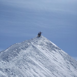 Arête sommitale mont blanc