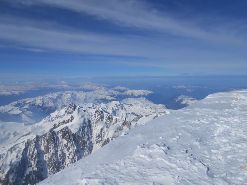 Sommet Mont Blanc côté Beaufortain