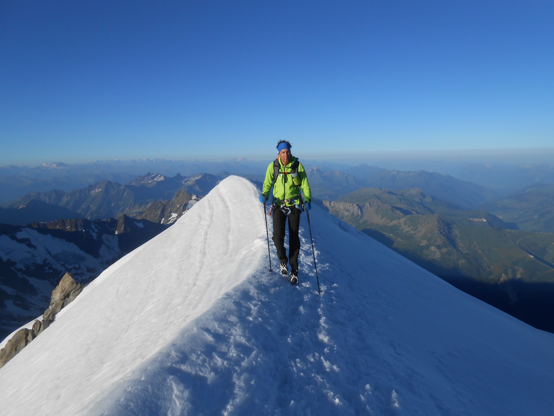 Mont Blanc fast and light