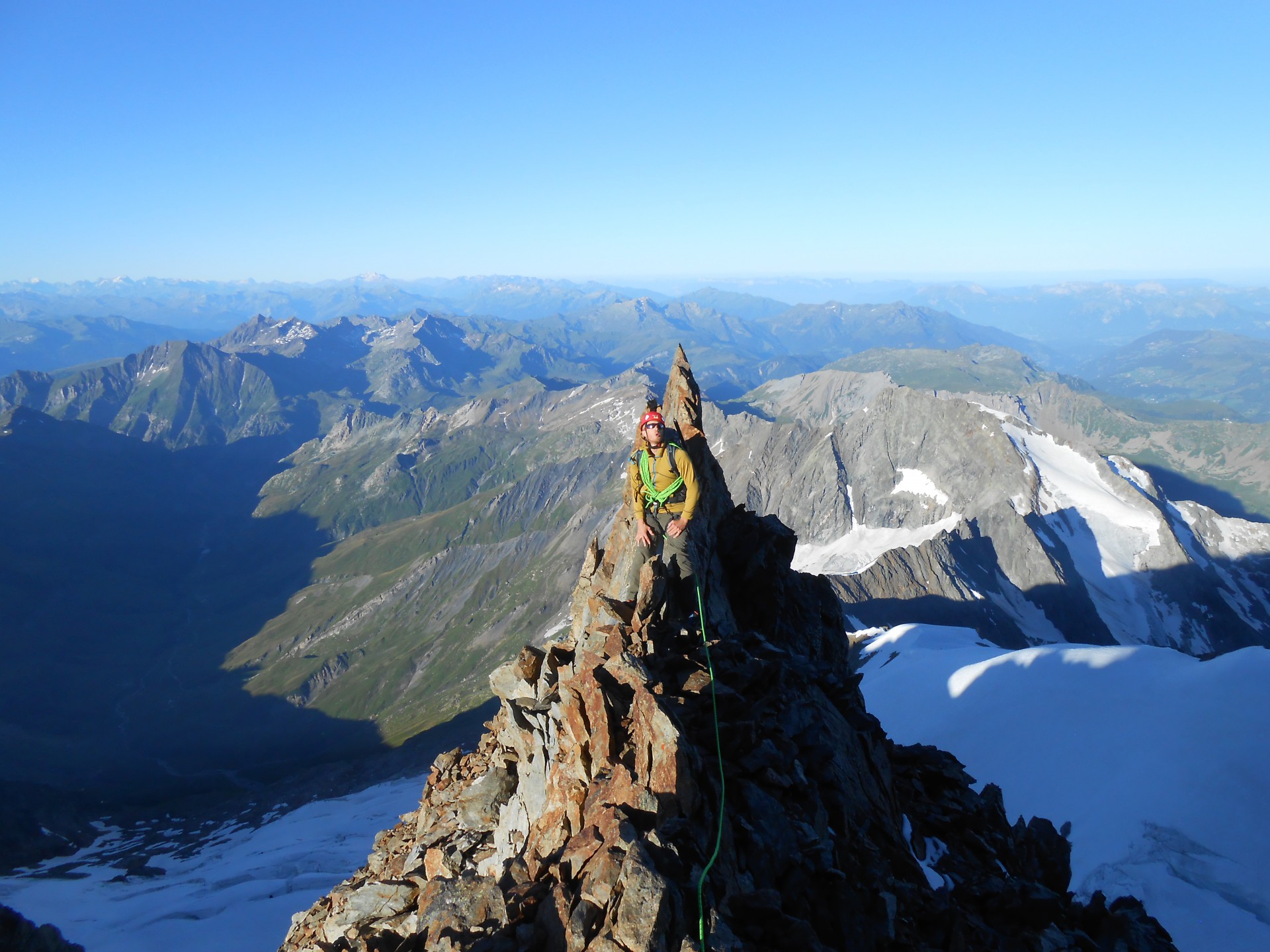 Aiguille des Glaciers Arête sud