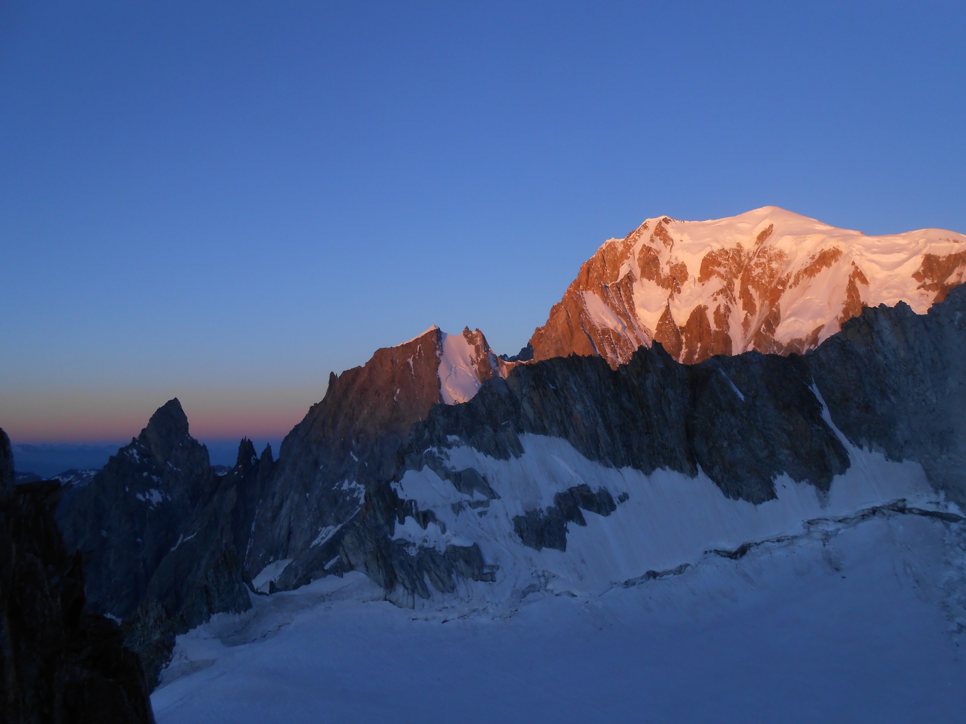 Traversée aiguilles d'Entrèves