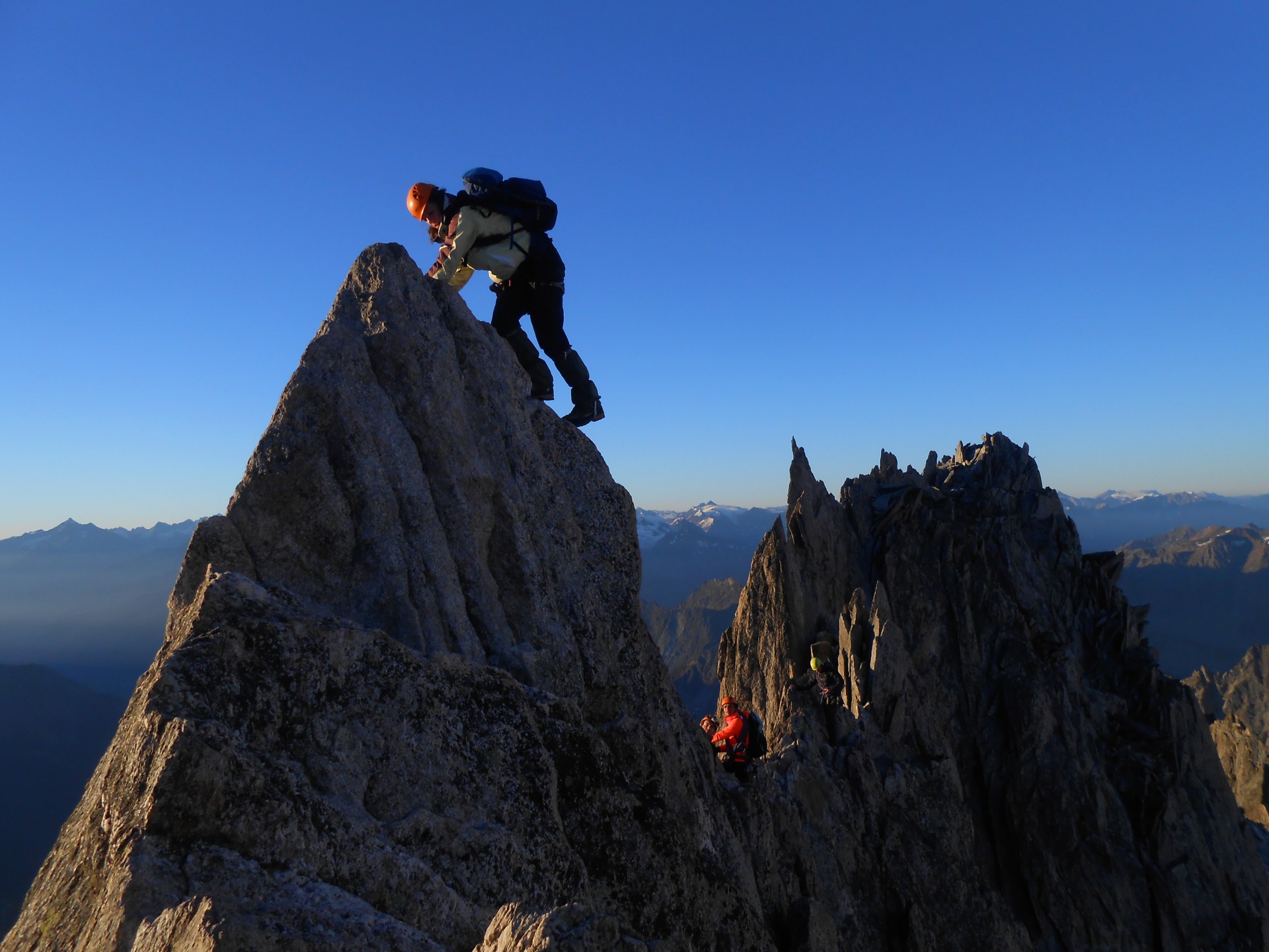 Traversée aiguilles d'Entrèves