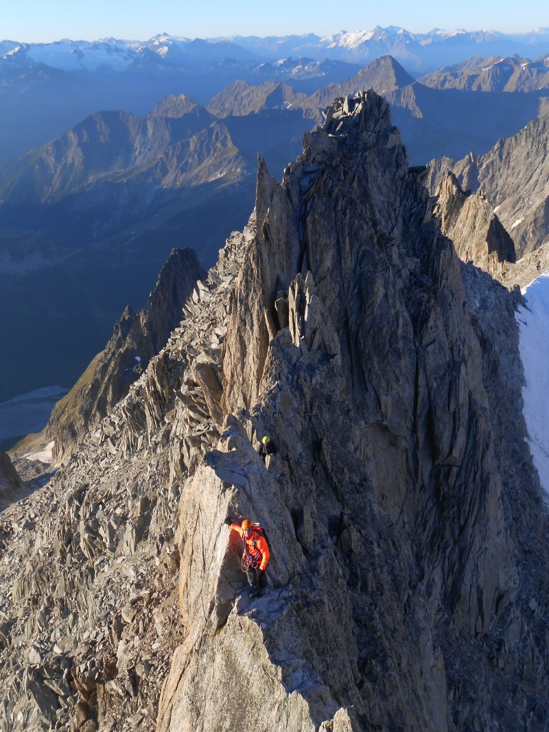 Traversée aiguilles d'Entrèves