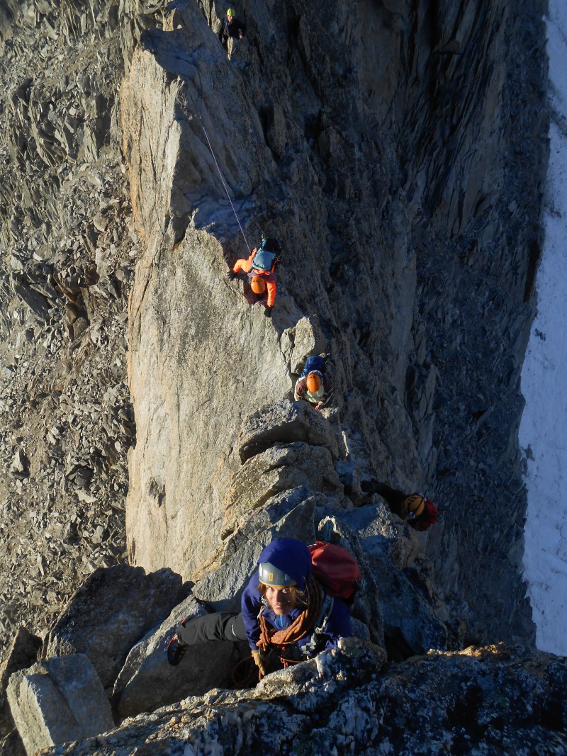 Traversée aiguilles d'Entrèves