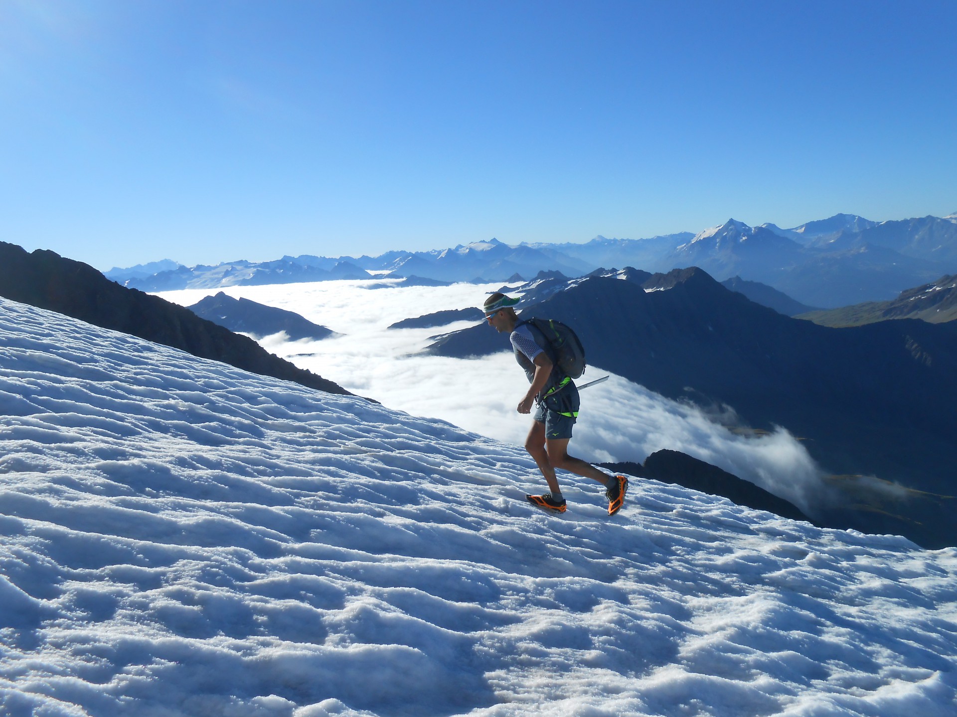 Alpinerunning dôme des Glaciers