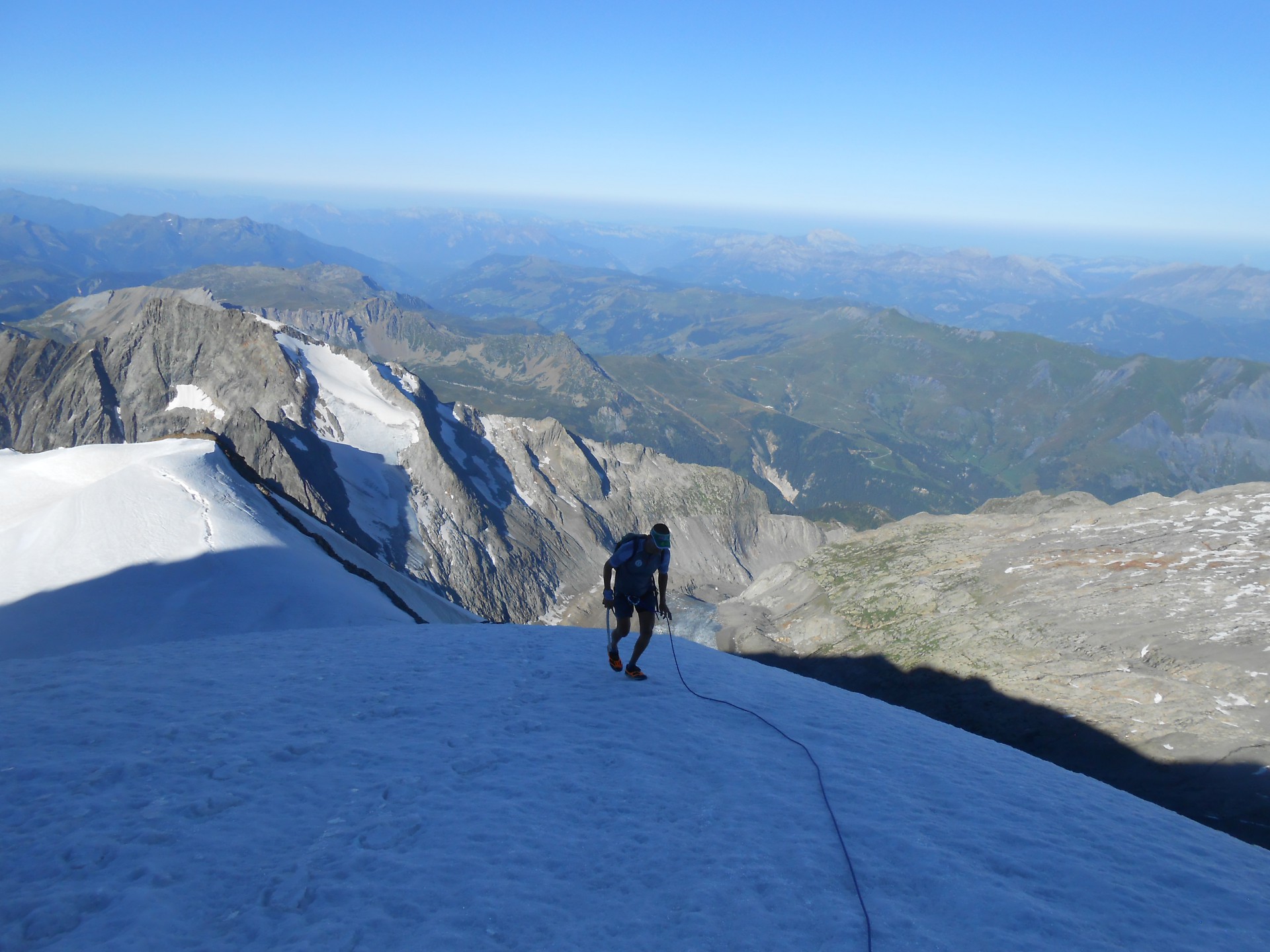 Alpinerunning dôme des Glaciers