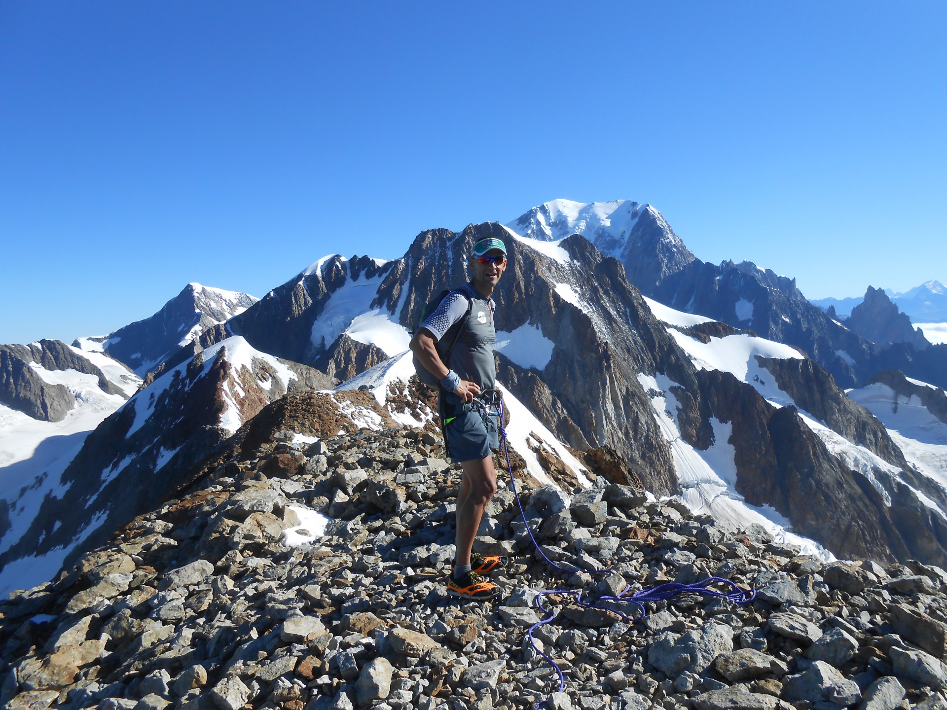 Alpinerunning dôme des Glaciers