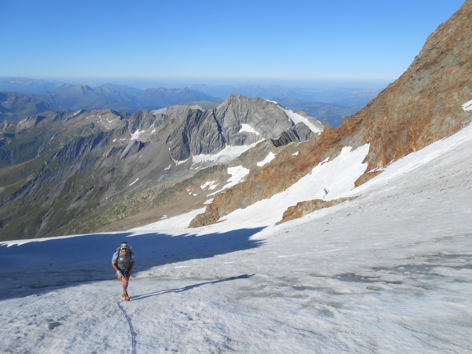 Alpinerunning dôme des Glaciers