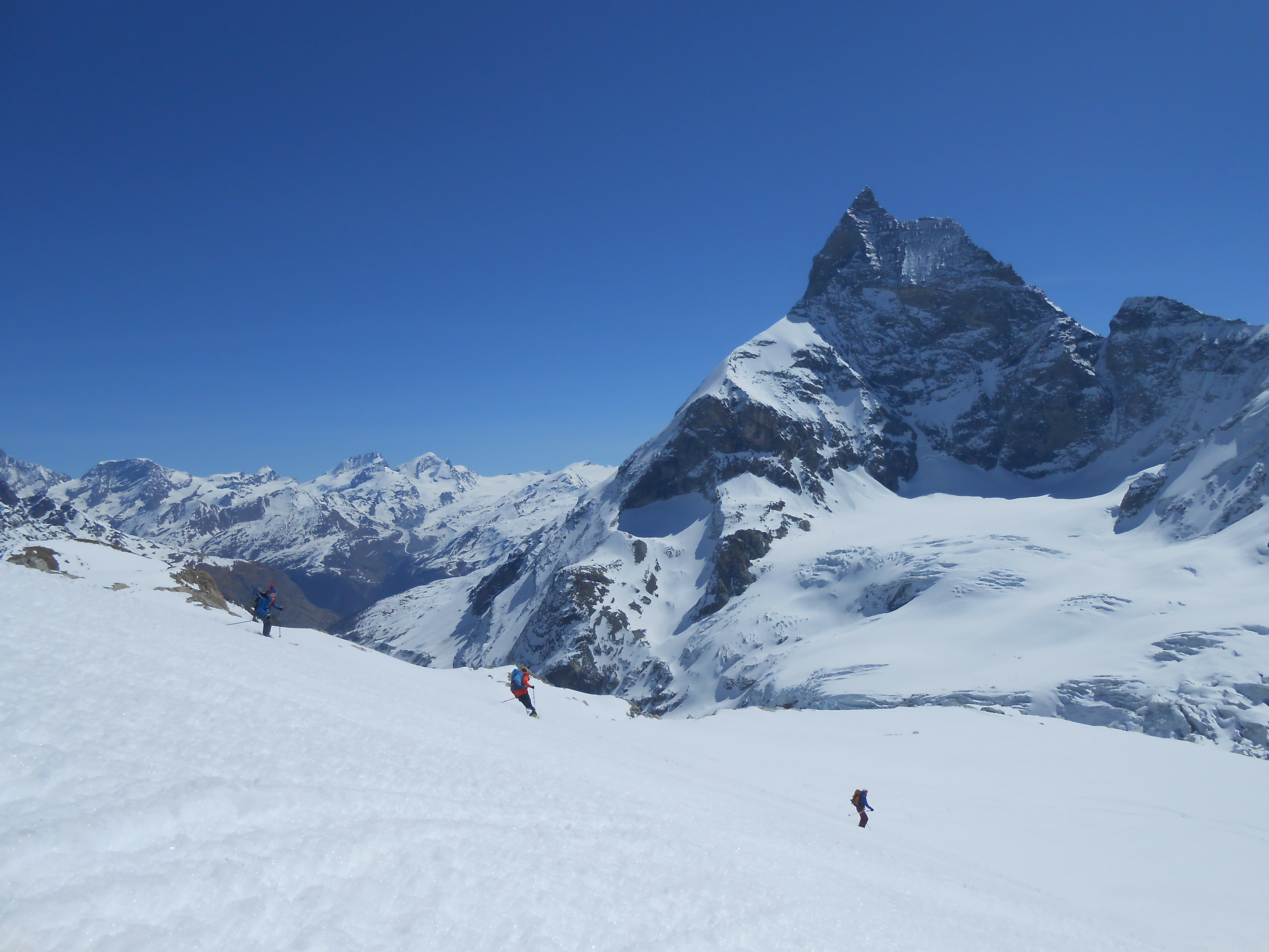 Devant le Cervin Cham Zermatt