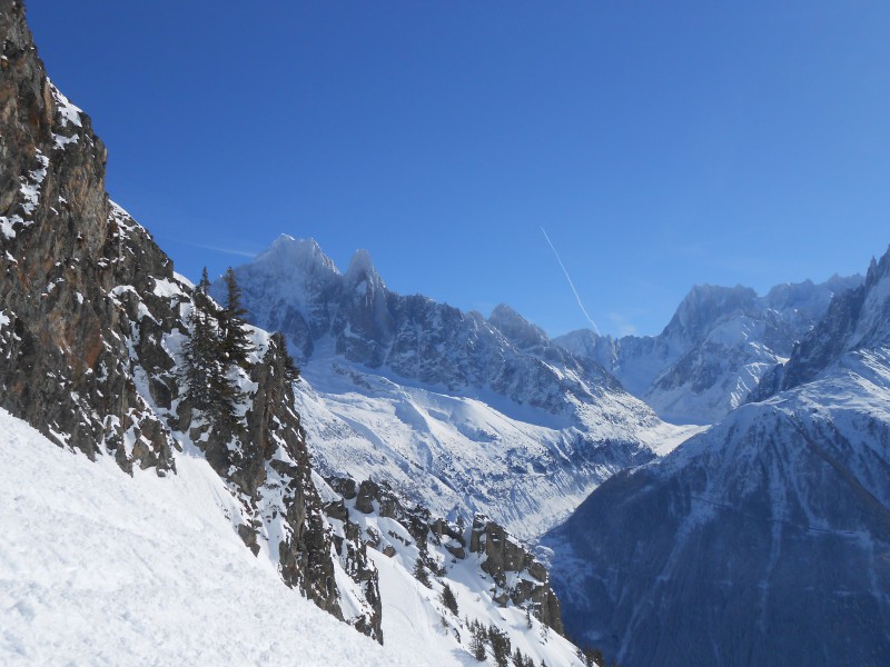 Drus et Aiguille Verte