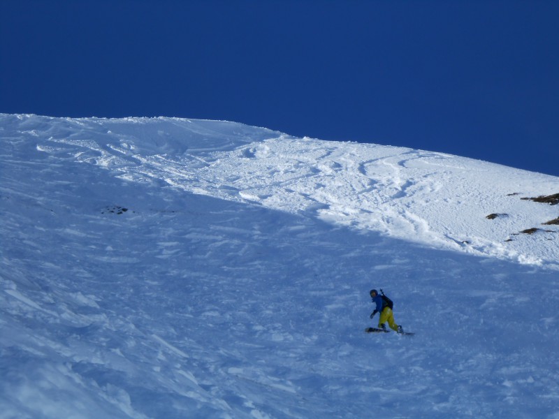 Snowboard Pente de l'Autel Brévent