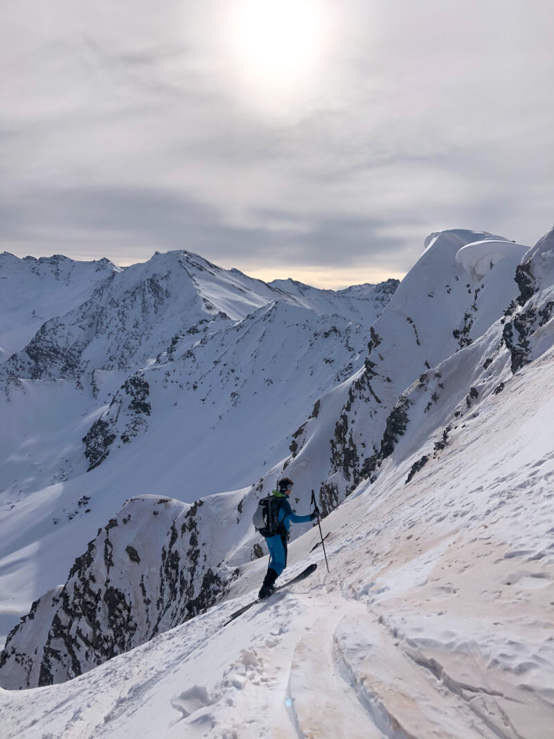 Queyras Pointe des Marcelettes ski de randonnée ski de rando Saint Véran Molines-en-Queyras