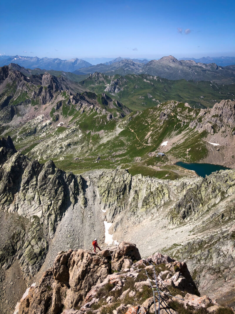 Aiguille de la Nova Beaufortain escalade alpinisme Beaufortain pilier Sud Ouest