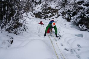 ruiseling Arêches cascade glace