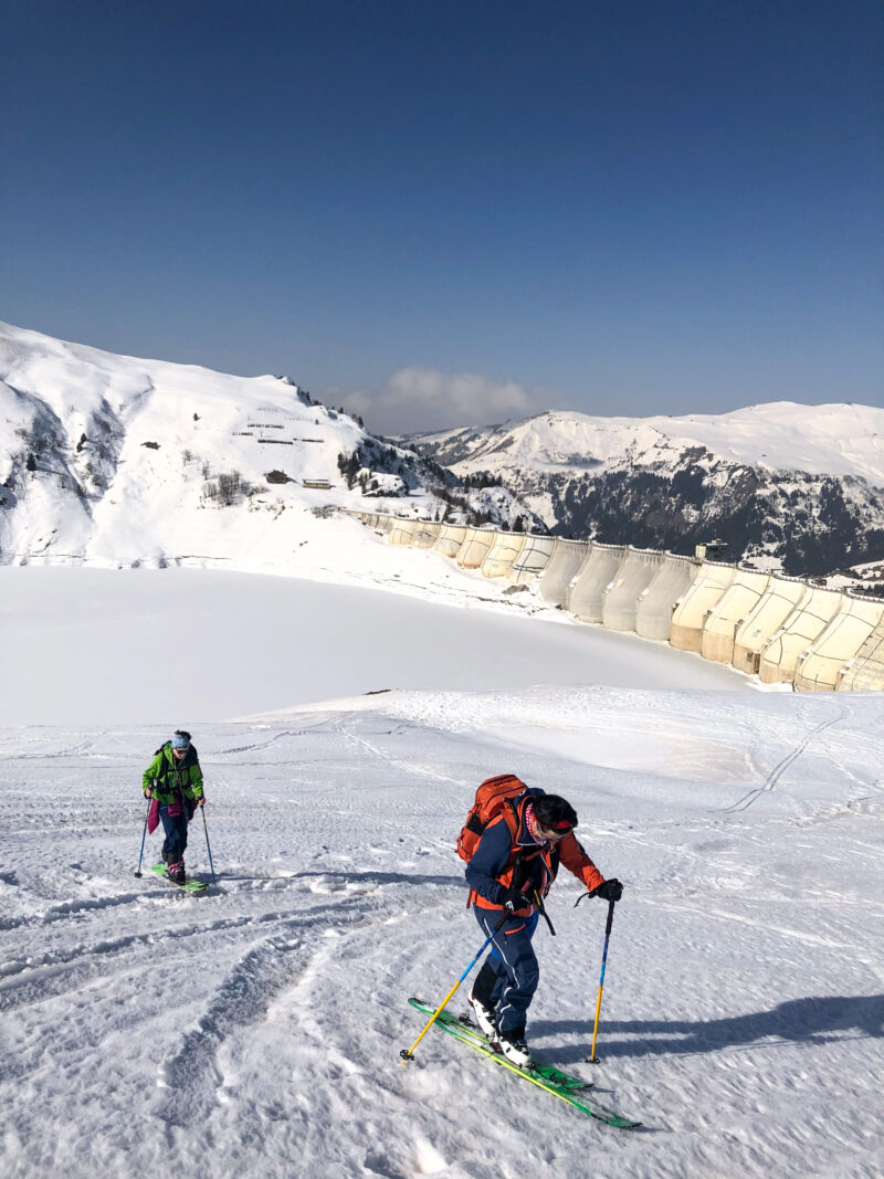 Rocher des Enclaves Beaufortain ski de rando ski de randonnée