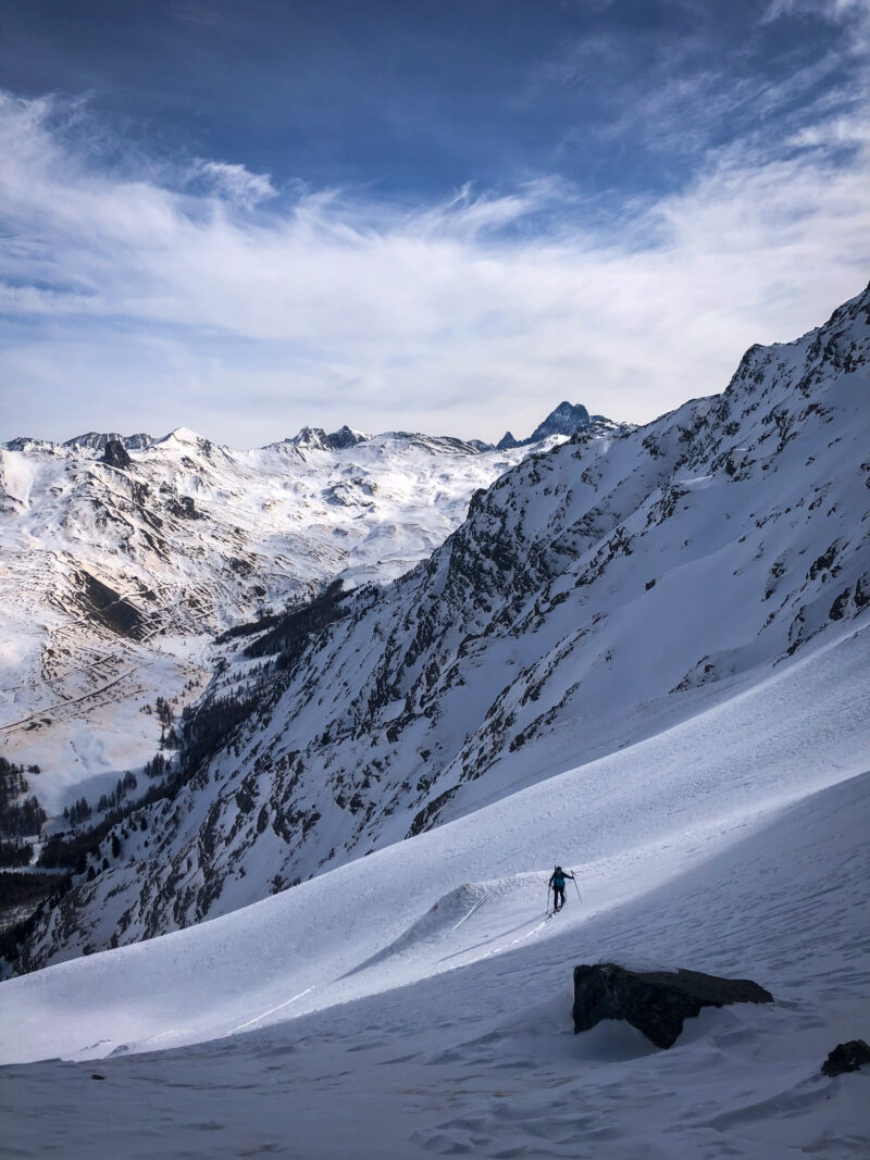 Queyras Pointe des Marcelettes ski de randonnée ski de rando Saint Véran Molines-en-Queyras