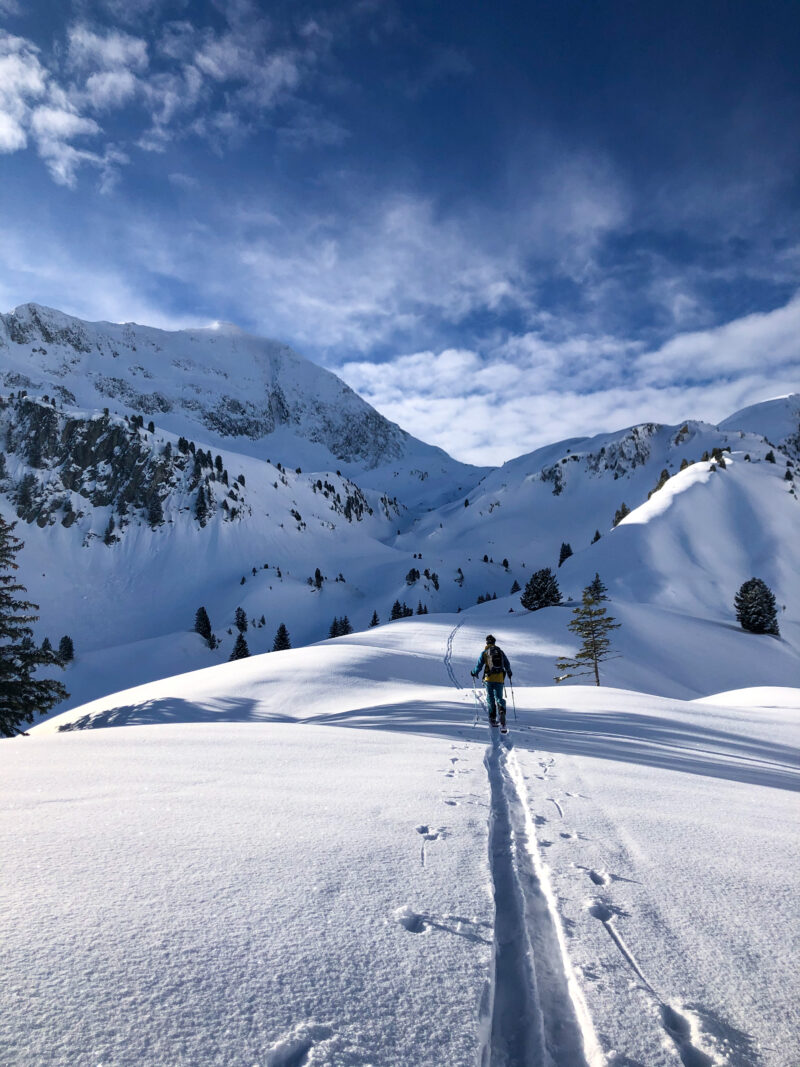 Ski de randonnée pointe du Dard Beaufortain Arêches Beaufort