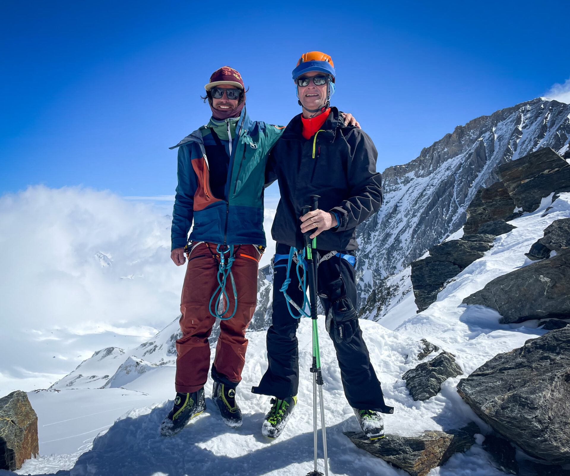 Vanoise ski de randonnée alpinisme traversée des glacier alpes du nord