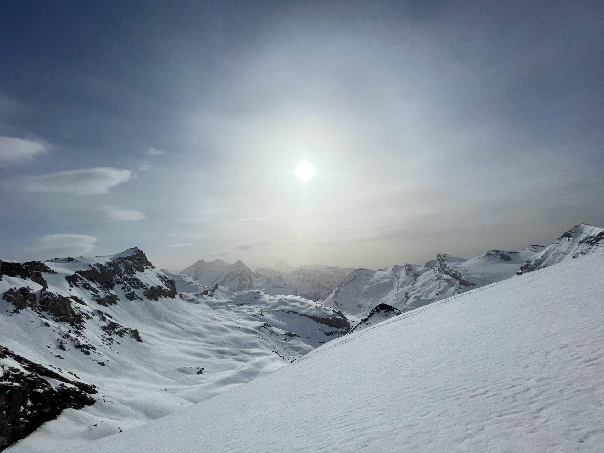 Raid à ski Wildstrubel ski de randonnée Oberland Alpes Suisse Laukerbad Adelboden