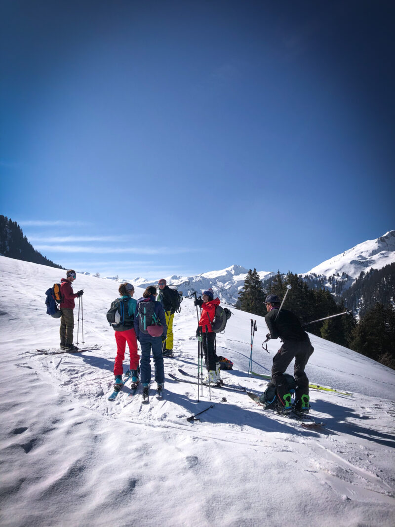 Mont des Acrays ski de rando ski de randonnée Beaufortain Arêches Beaufort Lac de Saint Guérin Pierra Menta