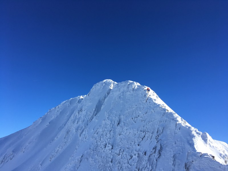Grand Mont Arête ouest alpinisme Beaufortain ski randonnée